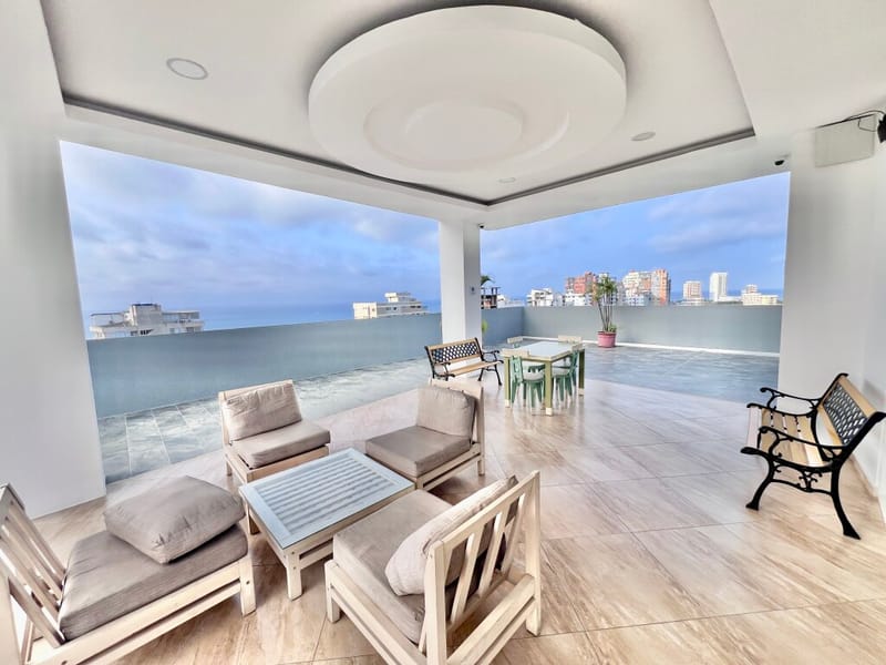 SAN LORENZO: SUITE CON VISTA AL MAR , PISCINA Y ROOFTOP — foto 13