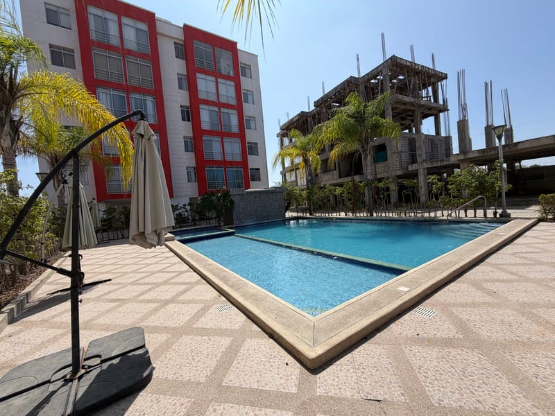 COSTA DE ORO: CONJUNTO CERRADO FRENTE AL MAR 2/2 CON PISCINA  — foto 9