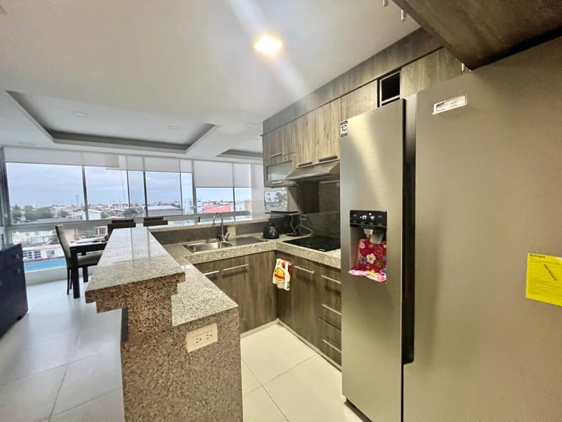 SAN LORENZO: SIDE APARTMENT FOR RENT IN A BEACHFRONT BUILDING WITH PARKING — photo 4