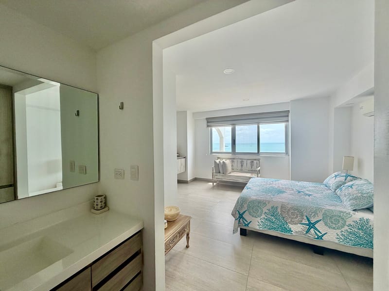 VENDO NUEVO ESQUINERO DEPTO REMODELADO FRENTE AL MAR EN SAN LORENZO SALINAS — foto 12