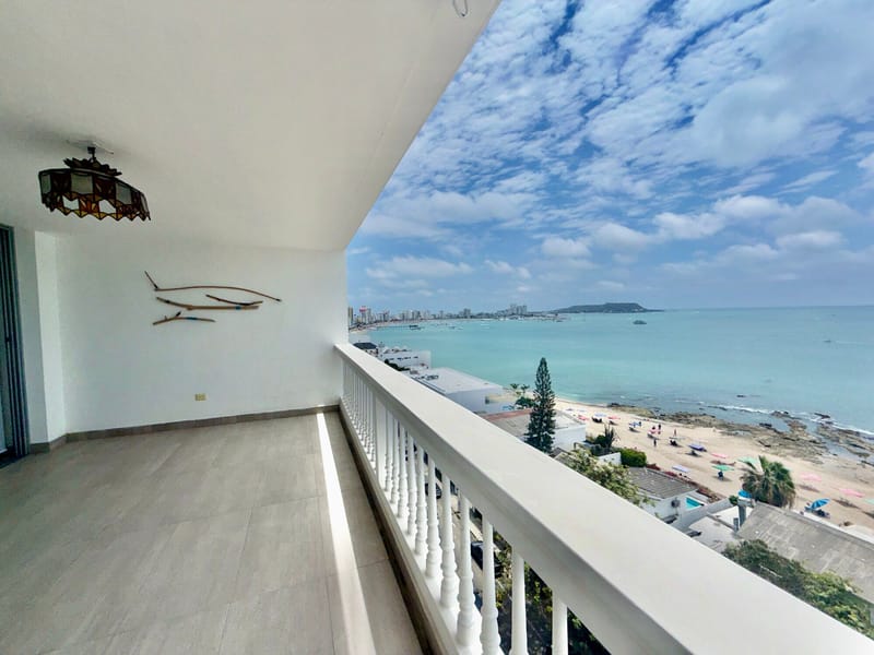 VENDO NUEVO ESQUINERO DEPTO REMODELADO FRENTE AL MAR EN SAN LORENZO SALINAS — foto 4