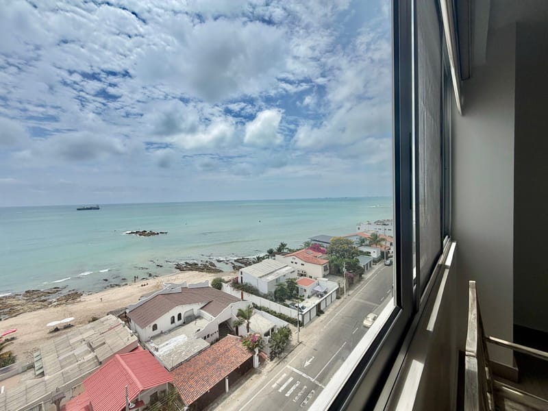 VENDO NUEVO ESQUINERO DEPTO REMODELADO FRENTE AL MAR EN SAN LORENZO SALINAS — foto 11