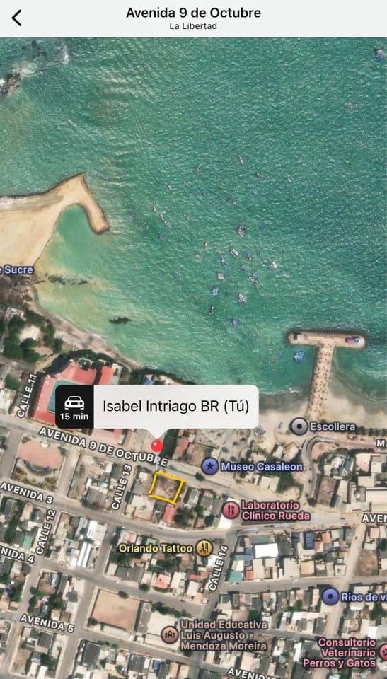 LIBERTAD — 750 m² LOT FOR SALE WITH OCEAN VIEW — photo 3