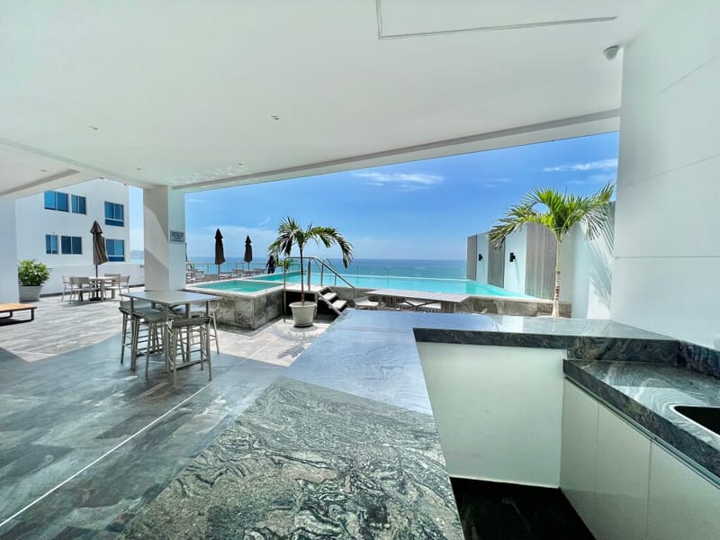 SAN LORENZO: DE ESTRENO SUITE EN EDIFICIO FRENTE AL MAR CON PISCINA Y ROOFTOP — foto 15