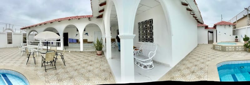 MILINA-SALINAS: INMENSA CASA 5/6 CON PISCINA Y JACUZZI A 3 CUADRAS DEL MAR — foto 28