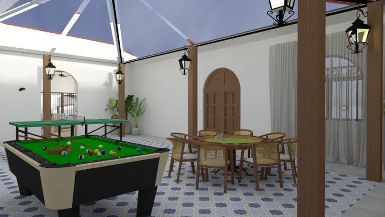 MILINA: CORNER LOT WITH A HOUSE AND A SWIMMING POOL, 3 BLOCKS FROM THE OCEAN — photo 16