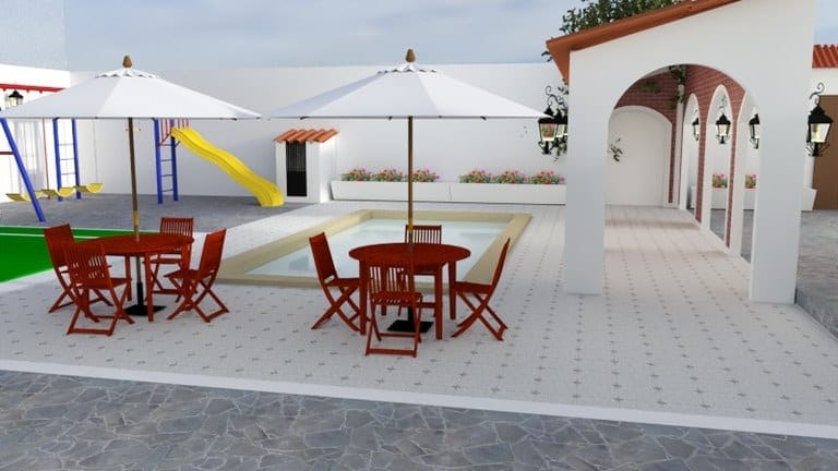MILINA: CORNER LOT WITH A HOUSE AND A SWIMMING POOL, 3 BLOCKS FROM THE OCEAN — photo 27